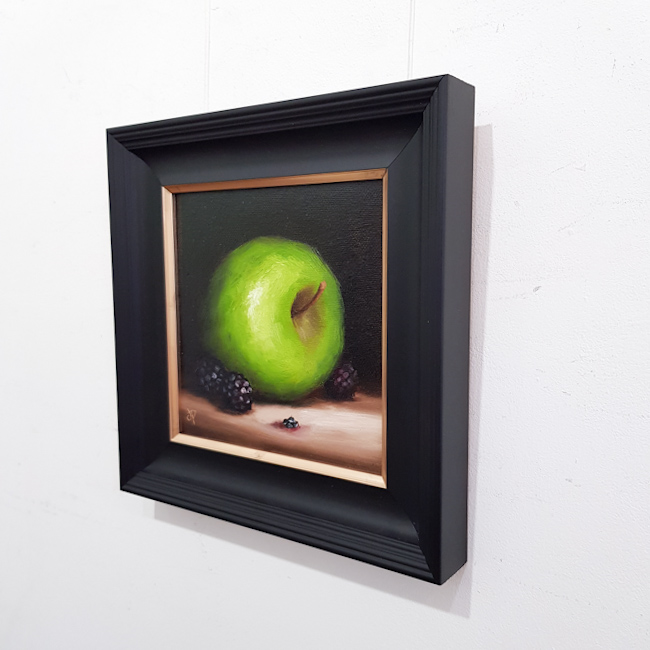 'Apple with Blackberries' by artist Jane Palmer